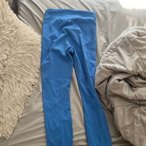 lululemon blue nile leggings size 6 25”